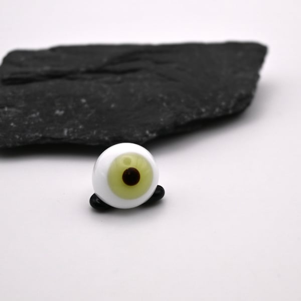 small glass eye ball keepsake figure