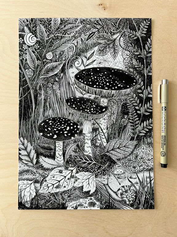 Forest Floor A4 Print