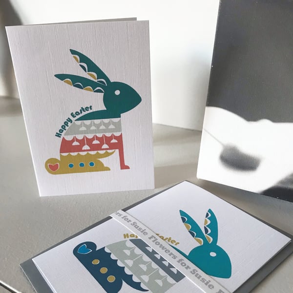 'Little Bunny' Easter card