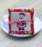 Coasters -Set of Four Quilted Christmas Coasters. - Image 9