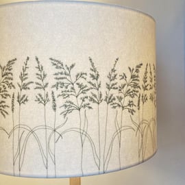 Grass Embroidered Lampshade