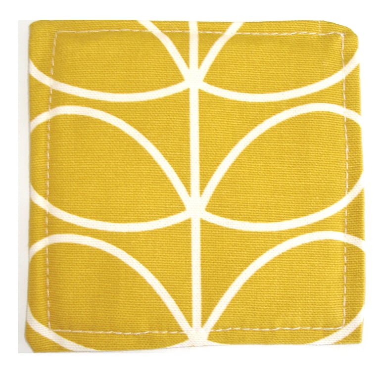 Yellow Ochre Coaster Mustard