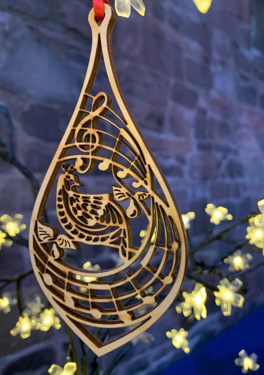 Christmas carol decoration - The 12 Days of Christmas