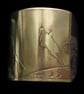 Large Brass Stag Cuff - large size - Image 2