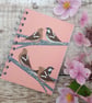 Coral Sparrows Notebook - Image 1