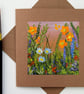 Original painting - Greetings card "Countryside Flowers" (Ref no 95)
