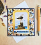 Many Occasions gatefold card, Nautical themed with a seagull, Especially For You - Image 2