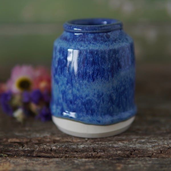Blue Bud Vase 2