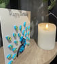 Stunning handmade quilled Peacock Card - Image 3