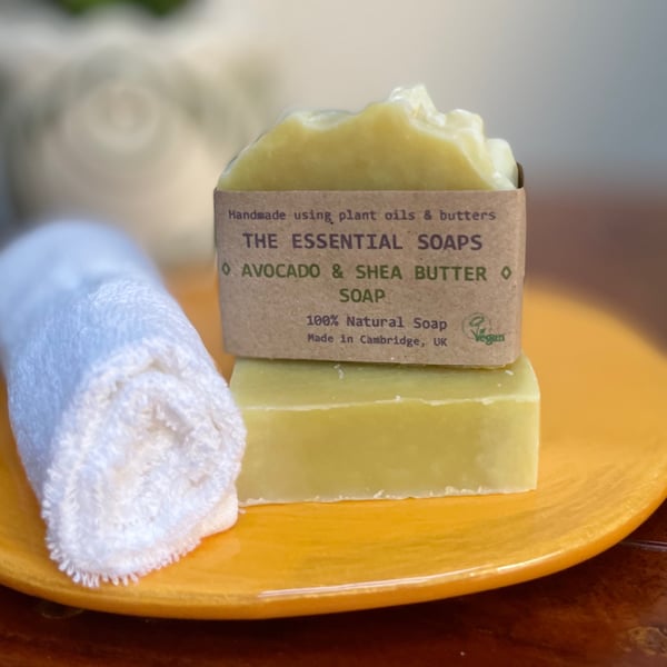 Avocado Soap, Natural Soap, Organic, Skincare, Handmade, Vegan Soap