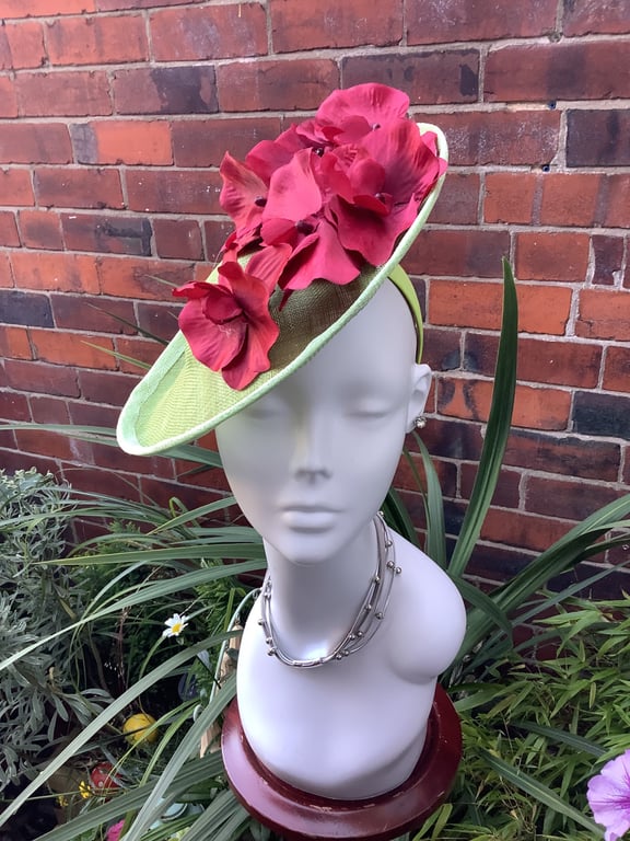 Beautiful Handmade hat, Hat for the Races, Hats for Ascot, Special Occasion Hats