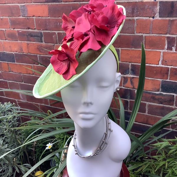 Beautiful Handmade hat, Hat for the Races, Hats for Ascot, Special Occasion Hats