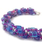 SALE - Berries Bead Weave Bracelet - Image 2