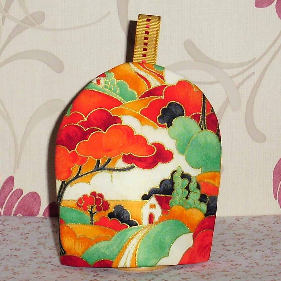 Egg Cosy Clarice Cliff style