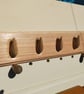 Unique Wall Claws Oak Coat Rack - Image 5