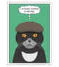 Cat Flap Postcard - Image 1