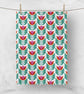70s Bloom Tea Towel - Image 5