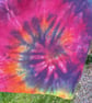 Tie dye cotton tee (L) - Image 3