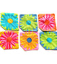 Floral Fabric Colourful Daisy print, Bookmarks, 6 book marks, Set B - Image 3