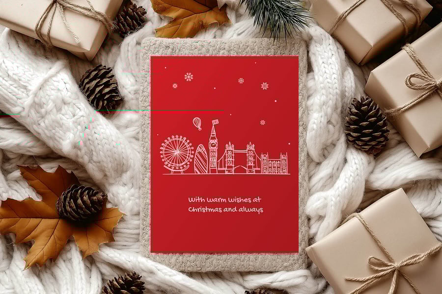 Christmas Greeting Card – Send Warm Wishes via Email, WhatsApp, or Messaging app