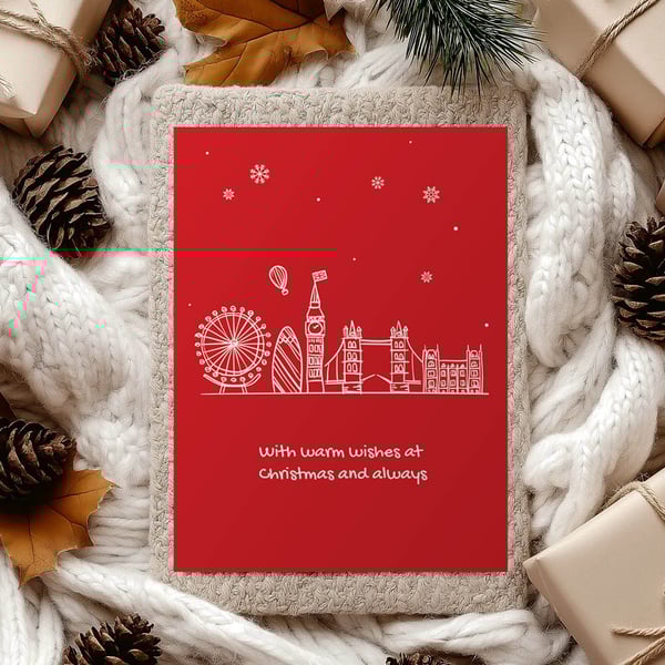 Christmas Greeting Card – Send Warm Wishes via Email, WhatsApp, or Messaging app