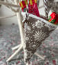 Christmas cornet decorations - pack of 4 - Image 7