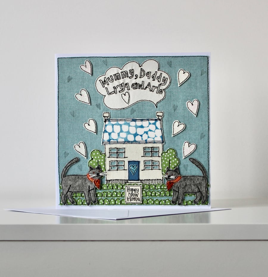  Special Order for Helen - 'Happy New Home' - Handmade Card