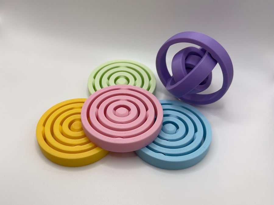 Air Spinner Fidget Toy - Calming Sensory Fidget Toy for Stress Anxiety Relief 