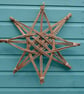 Handwoven Willow Star, Nordic Scandinavian Wall Decoration (40cm) - Image 2