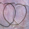 Thong/necklace for pendant - 2mm waxed cotton - black,brown,ivory