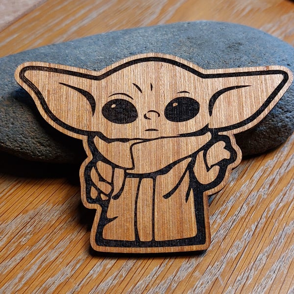 Baby Yoda "Grogu" Fridge Magnet