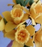 Handmade Felt Daffodil Bouquet: St Davids Day Decor, Welsh Gift - Image 4