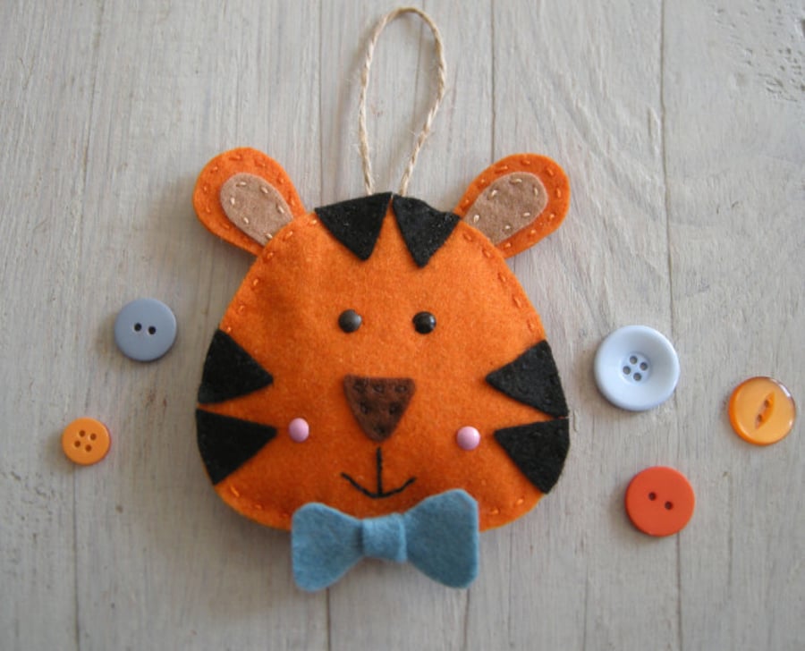 craft kit Tiger decoration 