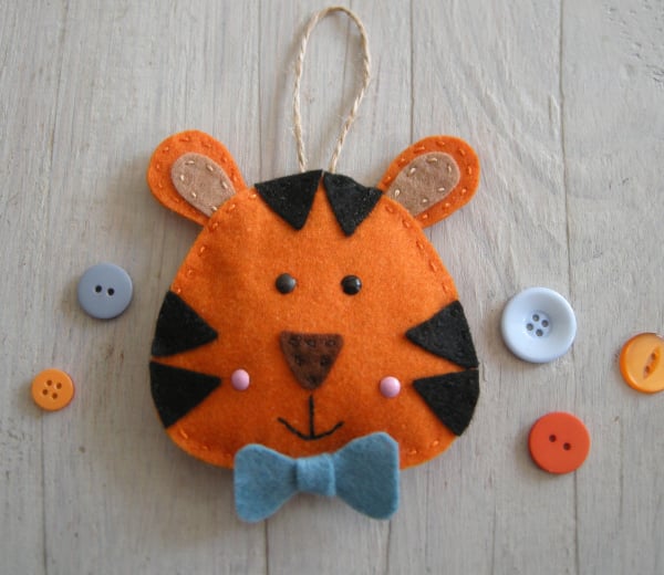 craft kit Tiger decoration 