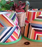 Harvest Market Pendant Empire Lampshades X 2