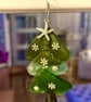 Handcrafted Sea glass Christmas Tree Ornamant