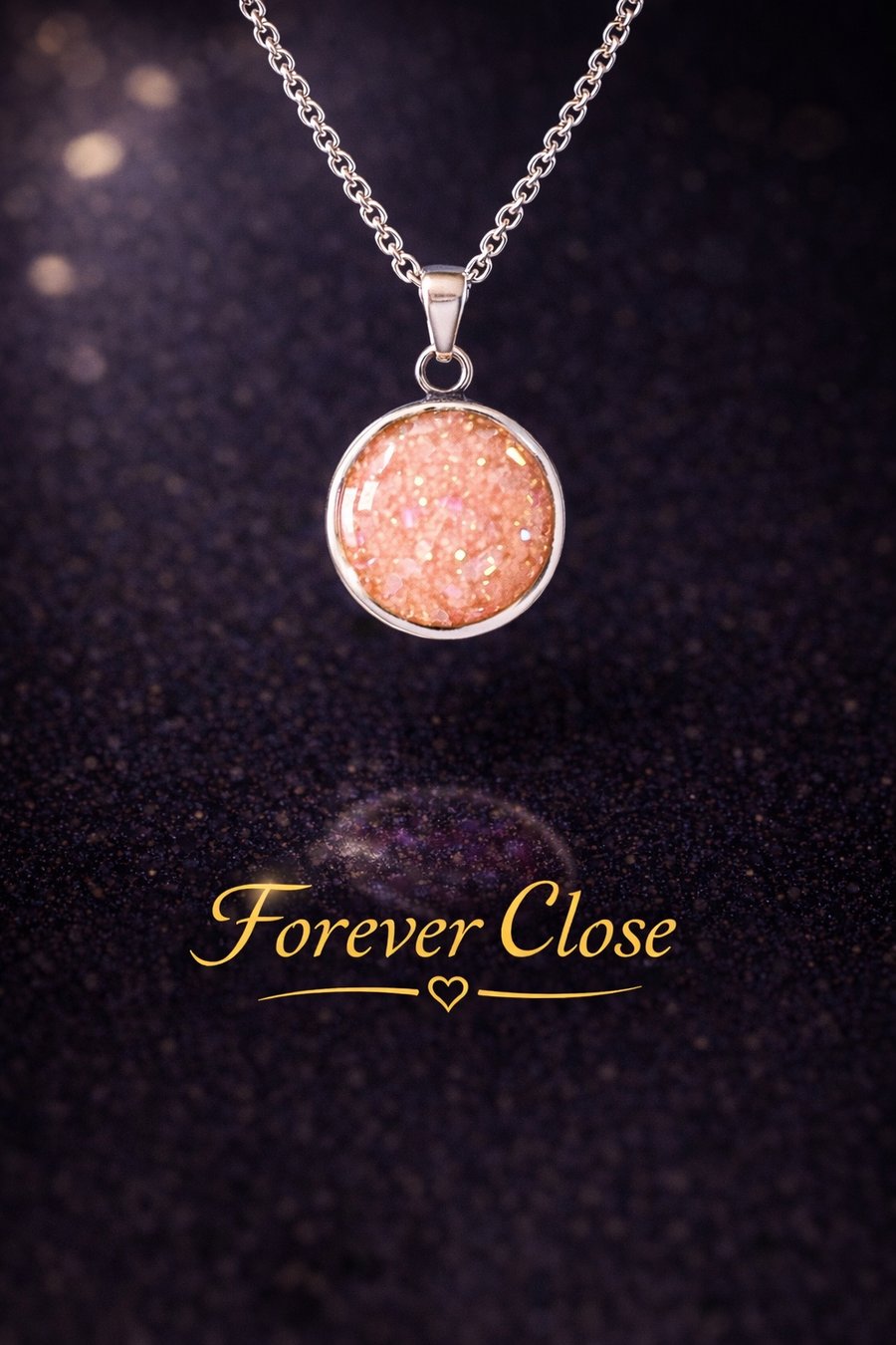 Memorial resin jewellery