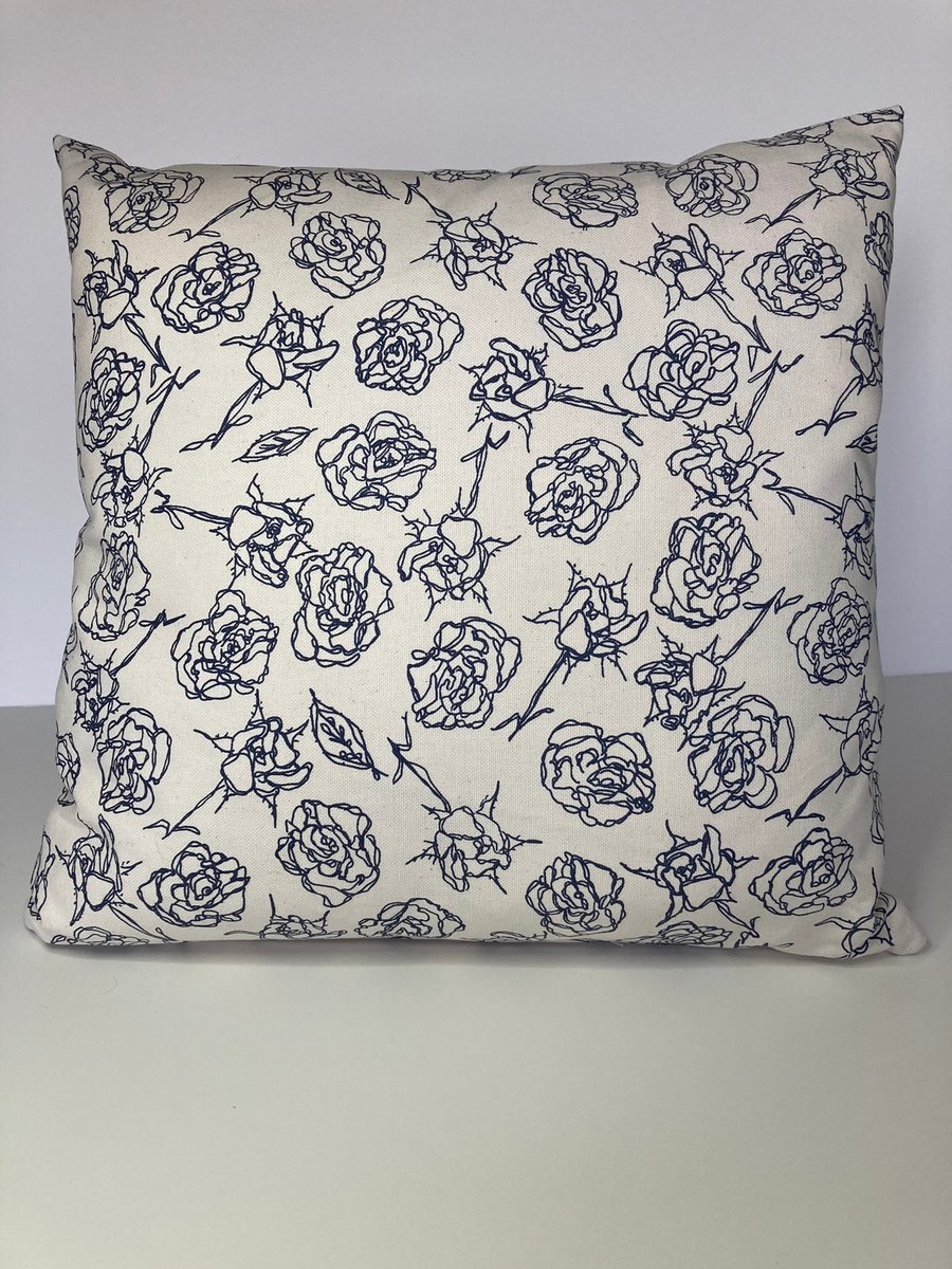 Hand Screen Printed Cushion