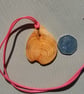 Linden (Lime) Wood Pendant. - Image 3