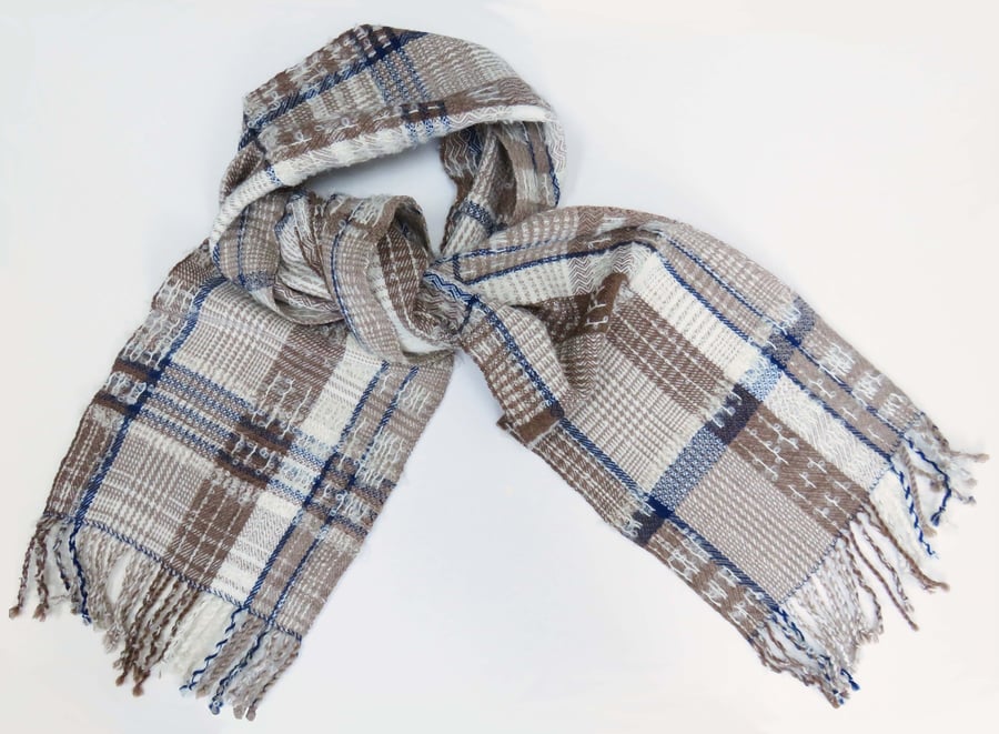 Luxury Handwoven Wool Scarf