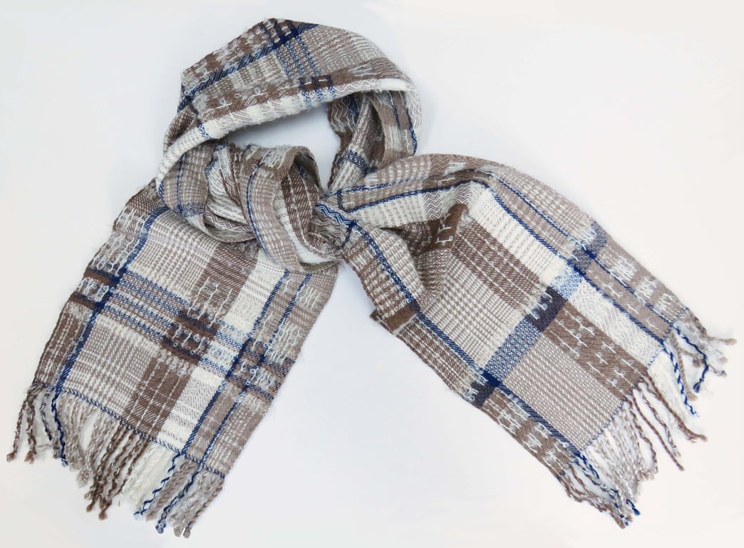 Luxury Handwoven Wool Scarf