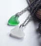 Heart-Shaped Seaglass Pendant  - Image 2