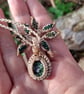 Ruby Zoisite Baby Macrame Tree - Image 5
