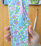 Bookmark Flowers Original Art, watercolour painting, laminated with tassel - Image 4