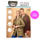 Paper Sewing Pattern, Barn Jacket sewing pattern, New and Unopened (Code 002J)