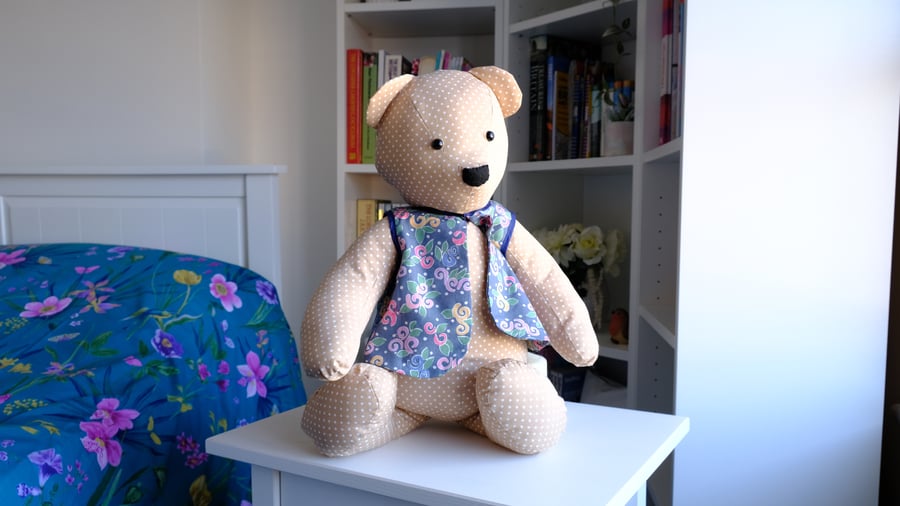 Handmade Soft Cuddly Teddy Bear