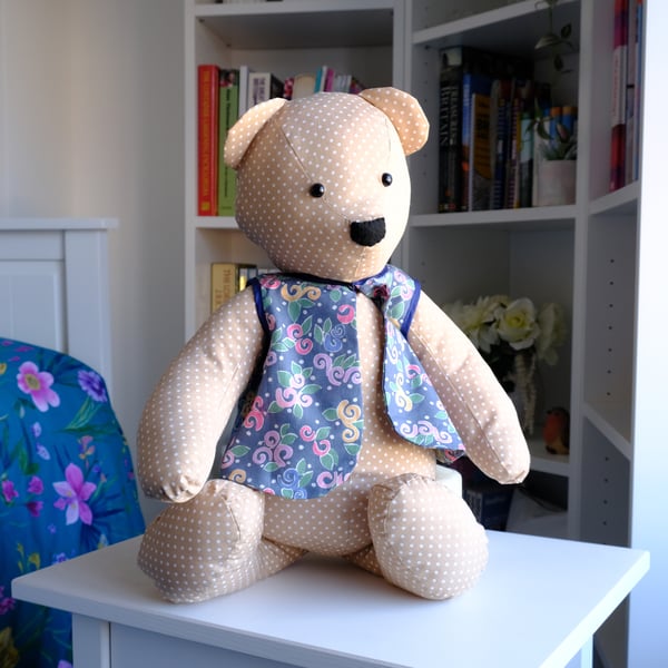 Handmade Soft Cuddly Teddy Bear