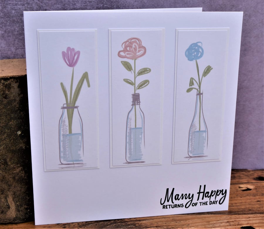 C3069   Many happy returns of the day  Card