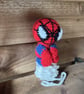 Spider-Man hand crocheted spinner (small) - Image 4