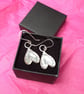 Heart drop earrings - Image 5